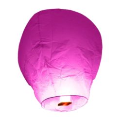 lanterne-volante-chinoise-thailandaise-Rose-Fushia-lot