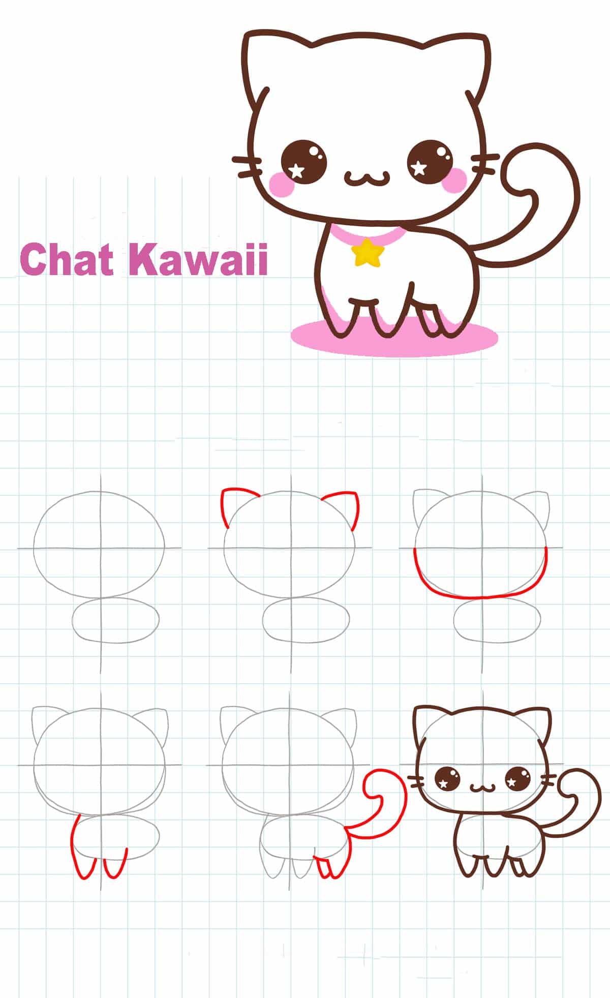 Comment Dessiner Kawaii